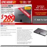 Samsung 840 EVO 500GB SSD $289 Delivered (9pm to 10pm Today) - Only 20 Units @ Shopping Express