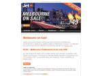JETSTAR Perth-Melbourne for only $49 one way!!
