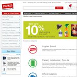 Buy More, Save More on 1,000's of Product's (Buy 2 Get 5% off, Buy 3+ Get 10% off) @ Staples