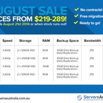 Ready to Go Dedicated Servers from $219-$289/Month @ Servers Australia