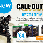 Buy Call of Duty AW Day Zero Edition for $64 and Get an Exclusive Steel Drink Bottle @Big W