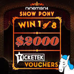 Win 1 of 8 $2000 Ticketek Vouchers from Ninemsn