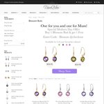 Buy One Get One Free - Fashion Earrings - Mothers Day Offer $24.95 + Free Shipping @ Tiara Bleu