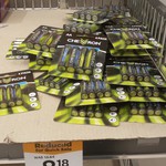 Chevron Lithium AA Batteries X4 at $8.18 Woolworths Ultimo Opposite Paddy's Market NSW