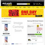 Original Samsung Screen Protector for Galaxy S6 @ Dick Smith - $1.23 Click & Collect