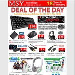 MSY deals -- CM Mech Backlit KB MXBrown / Blue $99, Gigabyte R9 270x graphics $199, more inside