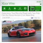 Forza Horizon 2 (Xbox One) - 2 Free Porsche DLC Cars