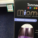 Tommee Tippee- Nursery Humidifier $26.49 (Was $99.99) @ Chemist Warehouse