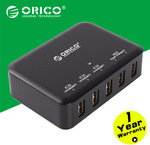 ORICO 5x USB Ports 40W Smart Supercharger US $14.99 (~ AU $21.50) Delivered - 50% off @ AliExpress