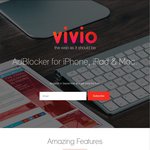 Vivio AdBlocker - Free in September (iOS App Store) - iPhone, iPad & Mac