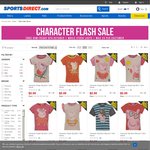 Character Kids Clothing Sale @ Sports Direct EG Peppa Pig Tees from $2 (plus Shipping)