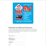 Redheads - Free BBQ Tool Set When Purchasing Charcoal & Firelighters & Gasmatch