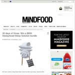 Win a Sleepyhead Sleep Solution Bundle [Sheets, Pillowcase, Doona] (Worth $800) from Mindfood