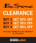 Ben Sherman Outlet Sale (Melbourne, Sydney & QLD)
