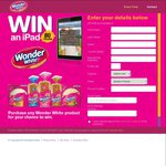 Win 1 of 80 iPads Worth $699 Each [Purchase Wonder White Products from IGA/Richies/Foodland]