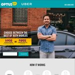 Optus 10GB for $40/M or 2/Mnths Free (for Uber Partners)