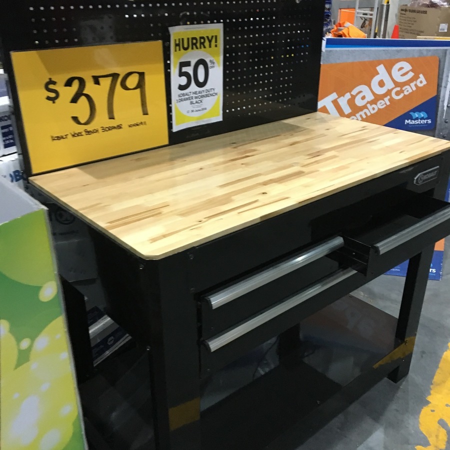 Kobalt work table deals drawer