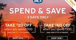 BCF $20 off When Spend $100, $60 off When Spend $300