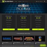 [PC] Pick and Mix Sega Genesis Bundle Bundle (Pick from 50 Games) - $1.99/ $3.49/ $4.99 US for 5/10/20 Games - Bundle Stars