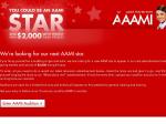 Win $2000 and the chance to be an AAMI TV star!