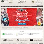 Kiehl's - 15% off Sitewide, Free Delivery with Purchase over $35