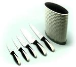6 Piece Stainless Steel Knife Set with Soft Block $24.95 + $6.95 Freight @ Dave's Deals