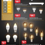 ALDI LED Bulbs: Non/Dimmable Candles/Mini-Bulbs $5.99, Non/Dimmable Downlights 4pk or Tubes Globes $19.99 - Starts This Saturday