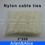500pcs 3mm*200mm Nylon Cable Ties US $2.10/AU $2.73 Delivered @ AliExpress