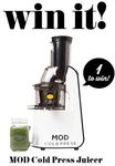 Win a MOD Cold Press Juicer Worth $449 from Taste.com.au