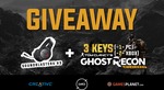 Win a Sound BlasterX H3 Headset Worth $129.95 or 1 of 3 Ghost Recon: Wildlands Game Keys from Gamesplanet/Creative/GameX.io