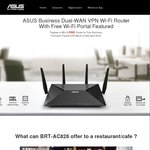 Win 1 of 10 ASUS Business Dual-WAN VPN Wi-Fi Routers Worth $688 from ASUS [Business Owners]