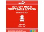 Puma 30% off Men's footwear and apparel - DFO