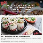 Win a Free Catering Feast for Yourself and 10 Mates from Rolld at Charlestown Square Shopping Centre, NSW