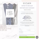 Win Two Mother's Day Prize Packs Worth Over $800 from Esther Boutique 