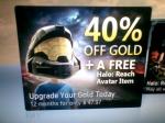 40% off Xbox Live Gold 12 Months Subscription $47.97! Limited Time Only! + a Free Halo Avatar!