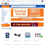 1 Day Only: 20% off Storewide @ Toys"R"Us