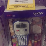 Brother P-Touch H105 Label Maker $10 Clearance at Officeworks