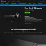 Xbox One X 1TB Pre-Order $649 Delivered ($549 Via AmEx Offer) @ Microsoft