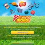 Instant Win 1 of 800 Prizes [Purchase Any Two or More Golden Circle Products in a Single Transaction]