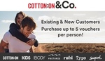 $5 for $30 Credit at Cotton On ($90 Minimum Spend) -  Existing & New Customers - via Groupon