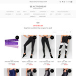 Up to 70% off Selected Items & Extra 20% off Storewide with Coupon (Pay with Zippay) @ Be Activewear
