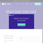 BL.INK – Custom Branded URL Shortener + Free Domain Name for First Year