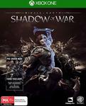 [Amazon Prime] Middle Earth: Shadow of War (Xbox One) $23.99 Delivered @ Amazon AU