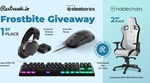 Win a SteelSeries Peripheral Bundle or Noblechairs EPIC White/Black Gaming Chair from Restream