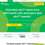 Aussie Broadband - 1st Month Free on NBN Services (New Signups)