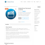 [Mac] VideoDrive Personal License US $6.99 (~AU $9.95) @ Aroona Software