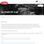 Win 50 Cans of Aerosol Products Worth $1,187 from CRC Industries
