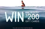 Win 1 of 3 $200 Gift Cards from Eat Your Water on Instagram