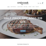 [NSW] Half Price Dry Aged Rib Eye 500gr $14.95 ea, + Delivery (Sydney, Free over $95 Spend) @ Craig Cook the Natural Butcher