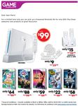 GAME - Nintendo Wii Console (Pre-Owned) - $99